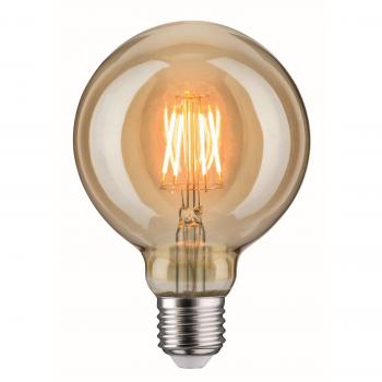 Paulmann 28389 LED Globe 95, 6,5W, E27, 230V, Oro, 1700K