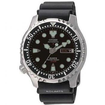 Citizen Promaster Marine Inspección automática, Negro/Negro