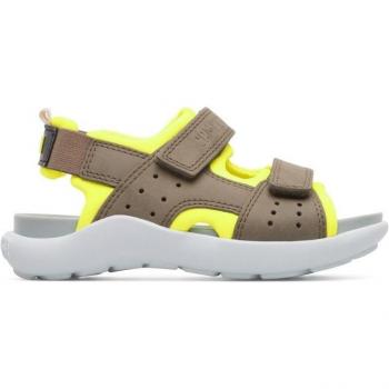 Sandalias de niño Camper en piel multicolor
