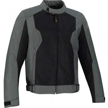 BERING Chaqueta moto RIKO Gris/Negro, Gris/Negro, L