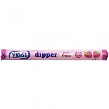 Vidal Dipper Fresa Carmelo Blando Golosina - 1100 gr