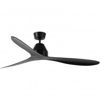 Ventilador de Techo Silencioso Beacon Whitehaven Negro 142 cm con Control Remoto