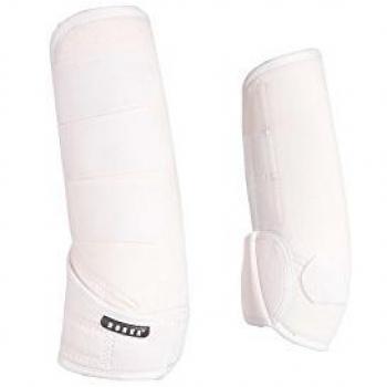 Horka protectores de pierna neoprene-nylex, blanco, XL