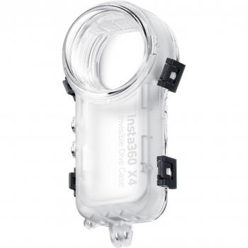 Estuche de buceo Insta360 Invisible Dive Case para cámara X4 - Carcasa transparente, compatible con cámara Insta360 X4, diseñada para inmersiones y actividades acuáticas