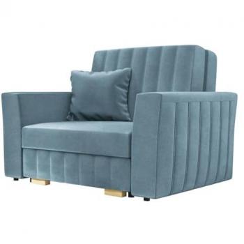 Sillón Columbus 135 con Tapiz Kronos 31, Madera y Plástico, Dimensiones 85x115x98cm, Muebles Ya Montados