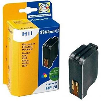 Cartucho de Tinta Pelikan H11 Compatible HP 78A Tricolor 37.8 ml para Officejet y Photosmart