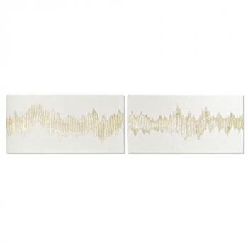 Cuadro Abstracto DKD Home Decor 120 x 3 x 60 cm (2 Unidades)