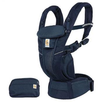 Mochila portabebés Ergobaby Omni Breeze 4 posiciones Azul