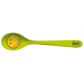 Zak! Designs 6187-0473 Smiley - Cuchara para cereales, diseño de cara sonriente, color verde