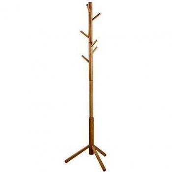 AC Design Furniture Yannick Perchero, Madera de Caucho, Naturaleza, B: 51 x T:45 x H: 176 cm