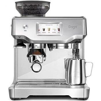 SAGE SES880BSS the Barista Touch, Cafetera espresso, Cappuccinatore, 15 Bar, acero inoxidable