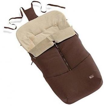 INTERBABY- Saco universal para sillas de bebé, Chocolate