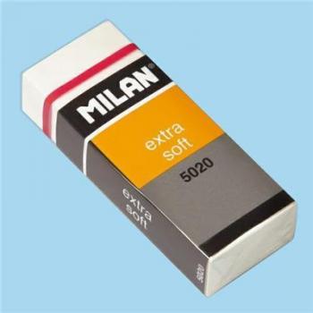 Goma de borrar Milan Soft Extra 5020 Plástico