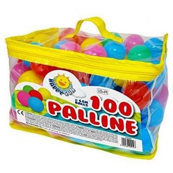 BOLSA 705500551 DE 100 PELOTAS SUAVES DE COLORES
