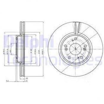 Disco de freno DELPHI BG3978 - Disco de freno, marca DELPHI, modelo BG3978