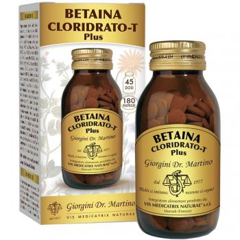 Betaina Clorhidrato-T Plus 180 Pastillas - Suplemento Digestivo de Betaina