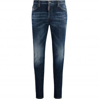 Dsquared2 Men's Cool-Guy Slim-fit Jeans in Blue Denim | Size 50 | S74LB1461S30789 Color 470
