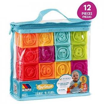 Bolsa Cubos sensoriales 12 pcs Molto
