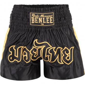 Benlee Goldy Thaibox Trunks Black / Gold XL