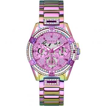 Reloj de mujer Guess Queen GW0464L4 de acero con correa lila