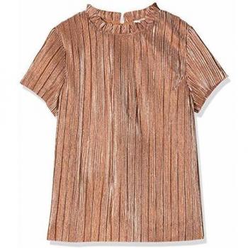 NAME IT Nkfrosa SS Top Camiseta, Marrón