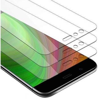 Pack de 3 Películas Protectores de Vidrio Templado para Huawei P10 Plus - Cristal Transparente con Dureza 9H y Compatibilidad con 3D Touch