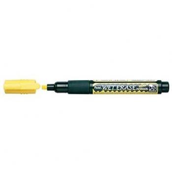 Rotuladores de tiza líquida Pentel Wet Erase Amarillo 12 Unidades
