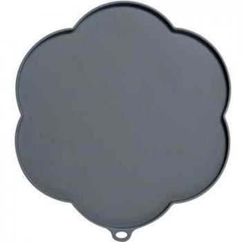 Catit Alfombra de Silicón para Bebedero, Color Gris