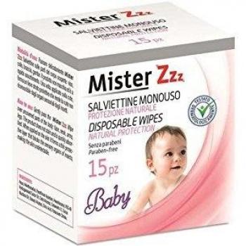 Toallitas Antimosquitos para Niños Mister Zzz 15 Unidades
