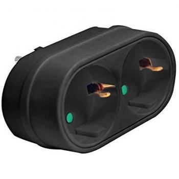 Duolec 900R119 - Adaptador Enchufe Frontal Doble Ng