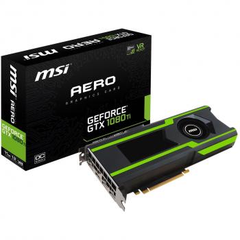 MSI GTX 1080 TI AERO GeForce GTX 1080 Ti 11GB GDDR5X - Tarjeta gráfica