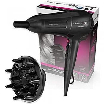 Rowenta CV5912 Powerline, Secador de Pelo, 2300W, Negro