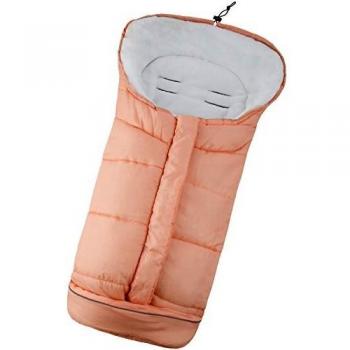 Saco Térmico Impermeable y Cortavientos para Bebé - 5 Presillas y Convertible en Mantita - Albaricoque