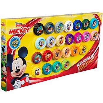 Sambro Mickey & Friends Mega Set De Plastilinas 24 Pzs De Mikey Mouse