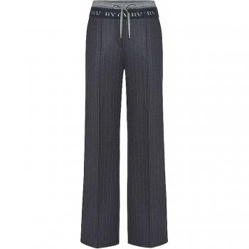 Cambio Ava Dark Blue Wide-Leg Trousers for Women, Size 36/L32