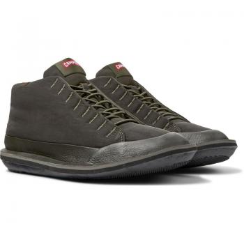 CAMPER Beetle PrimaLoft® Ankle Boots for Men - Green, Size 47, Cotton Fabric/Smooth Leather