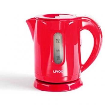 Livoo DOD114R - Mini hervidor inalámbrico