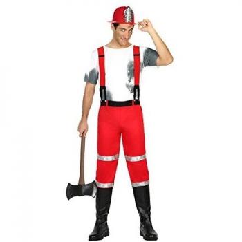 Atosa- Disfraz hombre bombero, M-L