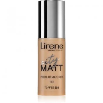 Lirene City Matt Mattifying Liquid Foundation with Smoothing Effect Shade 208 Toffee 30 ml