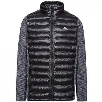 Trespass Rockmond Padded Active Chaqueta con Detalles Reflectantes, Hombre, Marl de Carbono, XL