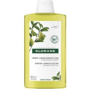 KLORANE Champú a la Pulpa de Cidra para Cabello con Tendencia Grasa 400 ml