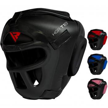 RDX Pro Head Guard Boxing MMA Muay Thai, Removable Face Grill, Headgear Sparring Grappling Martial Arts, Full Face Protection, Kickboxing Taekwondo Karate BJJ Training Helmet, Ear Nose Mouth Protector