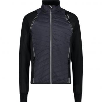 Chaqueta CMP Detachable Sleeves PrimaLoft gris negro con mangas desmontables - XL