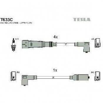 Juego de Cables de Encendido TESLA T633C para Volkswagen Golf 1