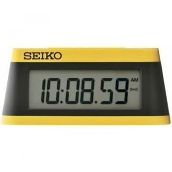 Reloj-Despertador Digital Seiko QHL091Y Color Amarillo