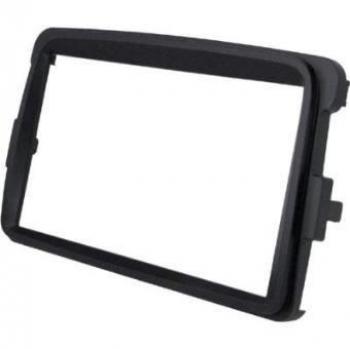 Tcentral_Auto - Soporte autoradio d/d Dacia Duster dokker lodgy sandero 2012 >. Logan 2013 > Negro santinado