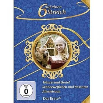 6 auf einen Streich - Märchen-Box Vol. 9 : Hänsel und Gretel/Allerleirauh/Schneeweißchen und Rosenrot [Alemania] [DVD]