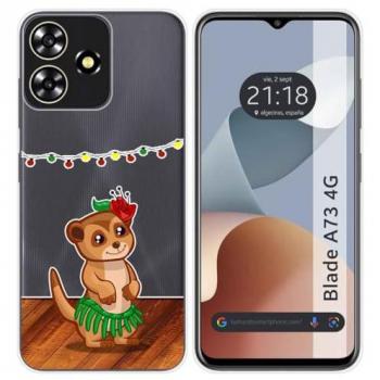Funda Silicona Transparente Suricata para Zte Blade A73 4G