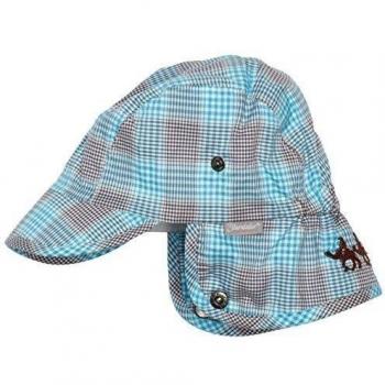 Sterntaler Schirmmütze m. Nackenschutz-Sombrero Bebé-Niñas    Grau