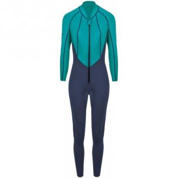 Traje de neopreno de snorkel para mujer Beuchat Atoll 2 mm Azul